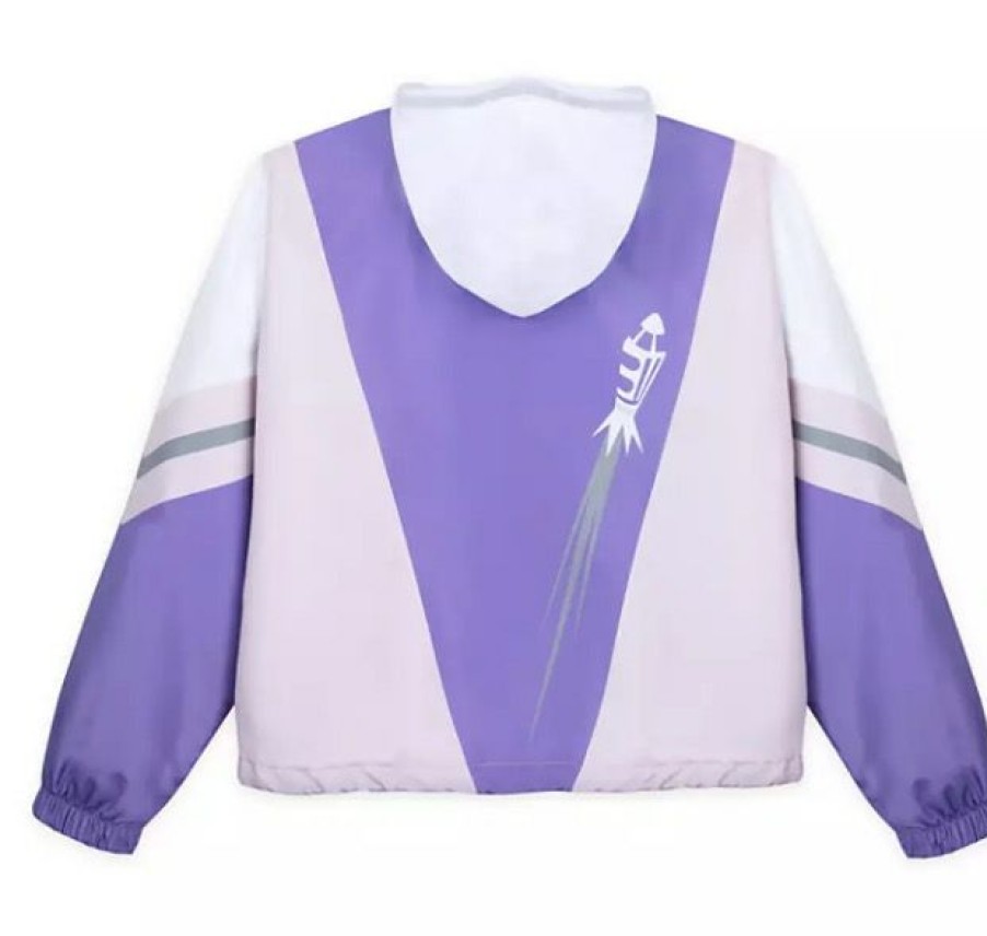 Apparel Disney | Online Discount Disney Windbreaker For Women Space Mountain Pink & Purple