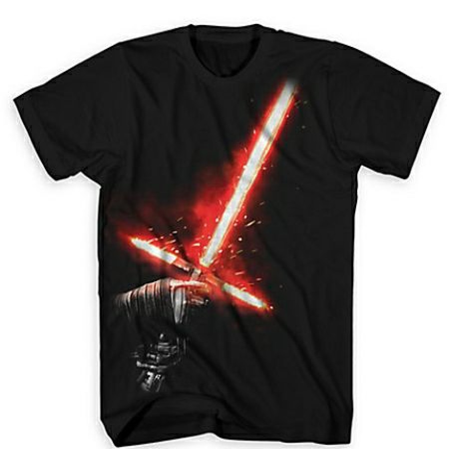 Apparel Disney | Top Selling Disney Shirt For Men Kylo Ren Lightsaber Tee Star Wars