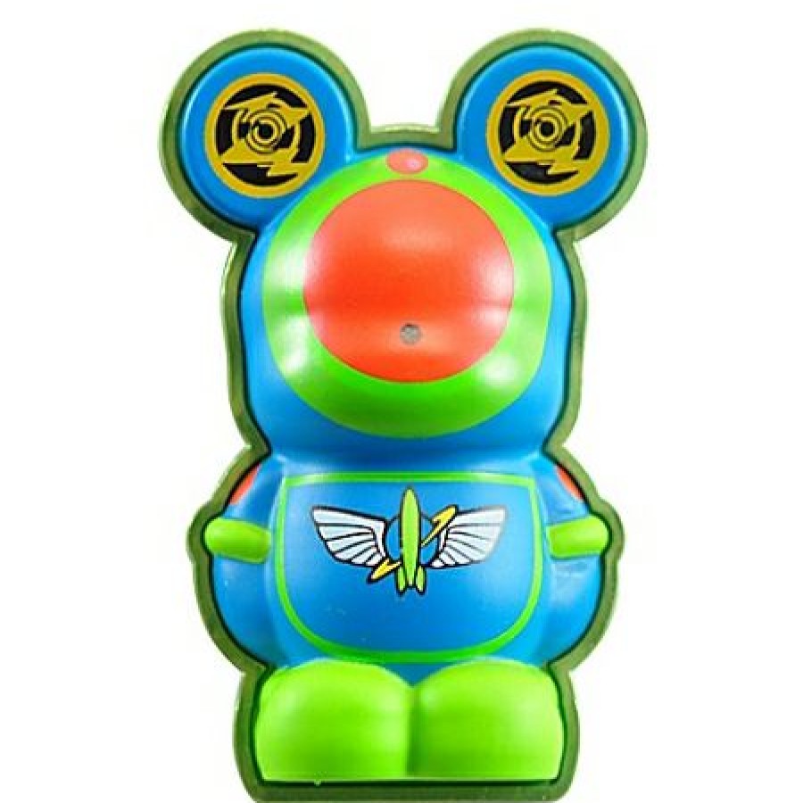 Figures And Collectibles Disney | Bargain Sale Disney Vinylmation 3-D Pin Park 5 Series — Buzz Lightyear Xp-37 Space Cruiser