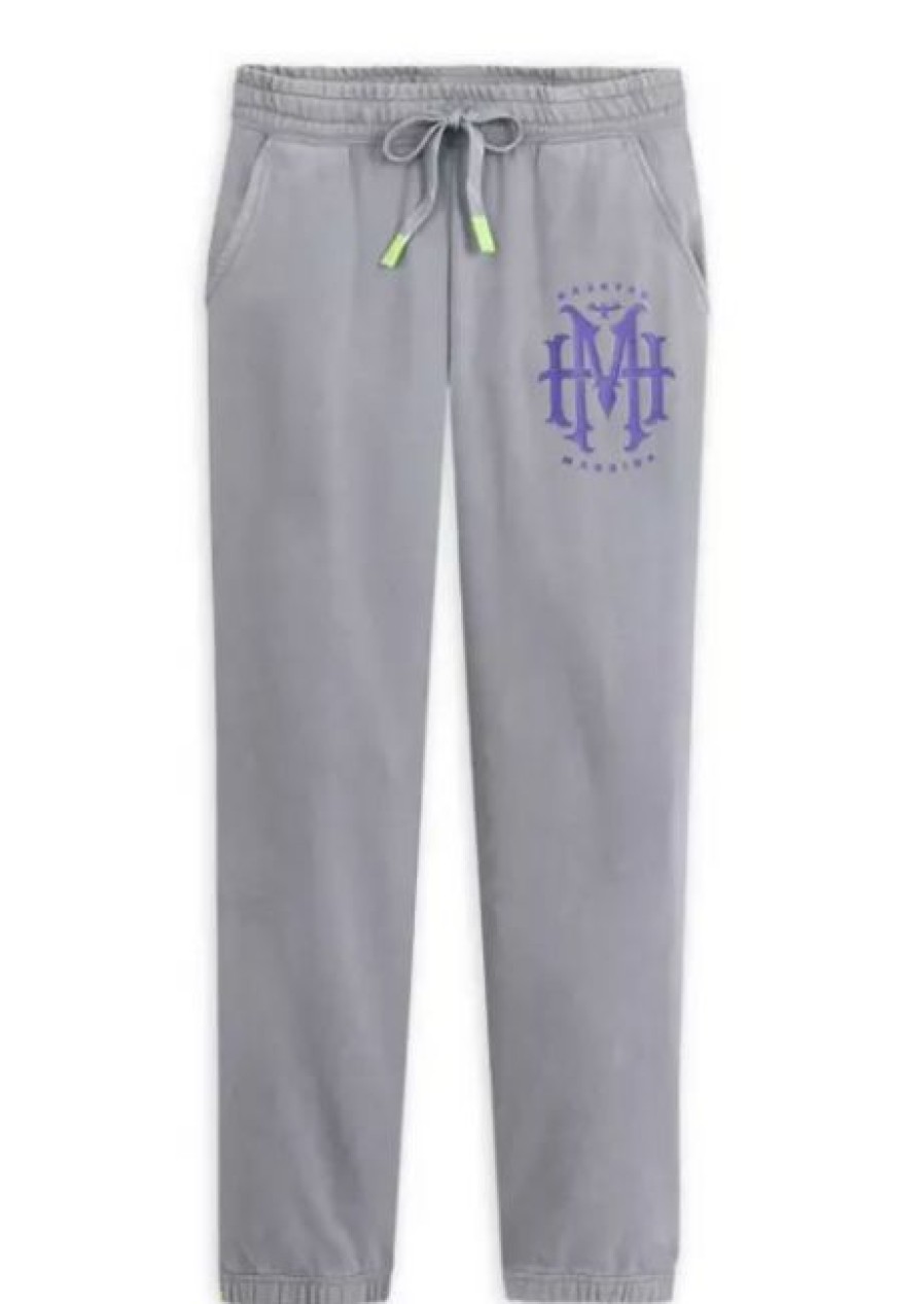 Apparel Disney | Reliable Quality Disney Jogger Pants For Adults The Haunted Mansion Gray