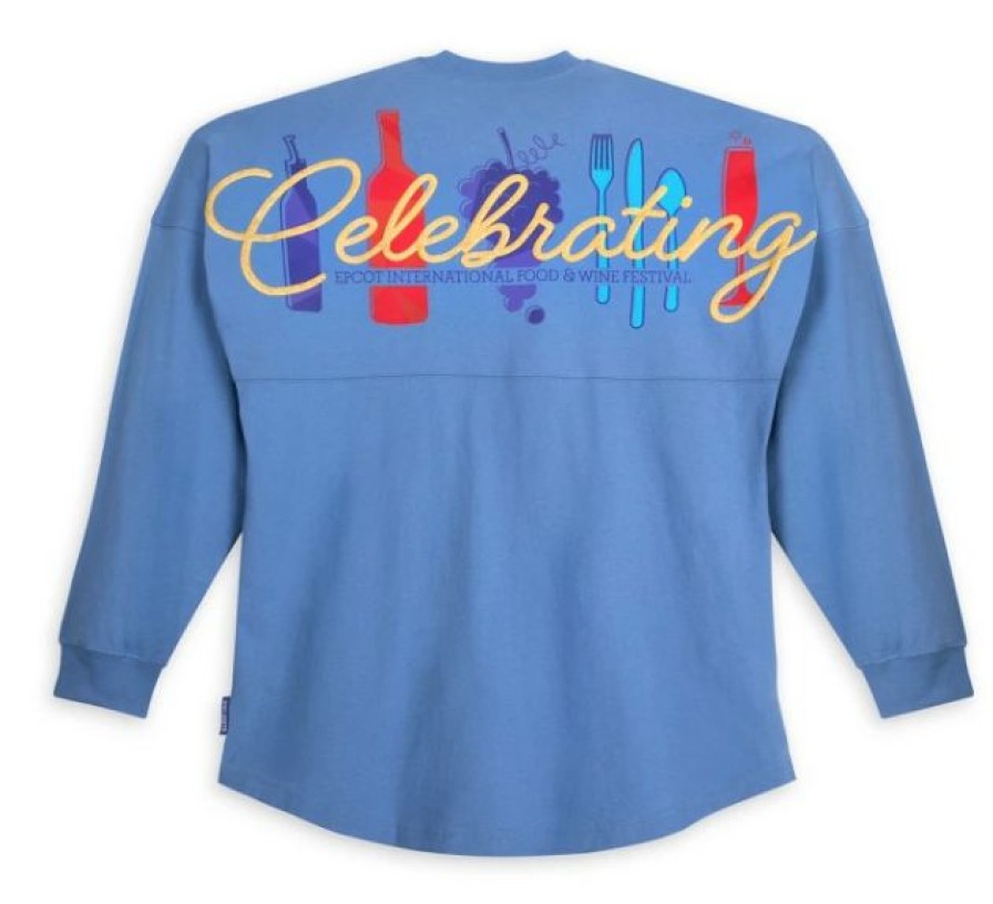 Apparel Disney | Discount Sale Disney Spirit Jersey For Adults 2021 Food & Wine Festival Blue