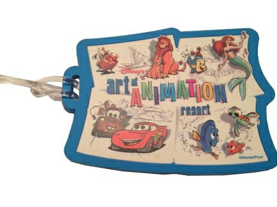 Apparel Disney | Online Discount Disney Luggage Bag Tag Disney'S Art Of Animation Resort