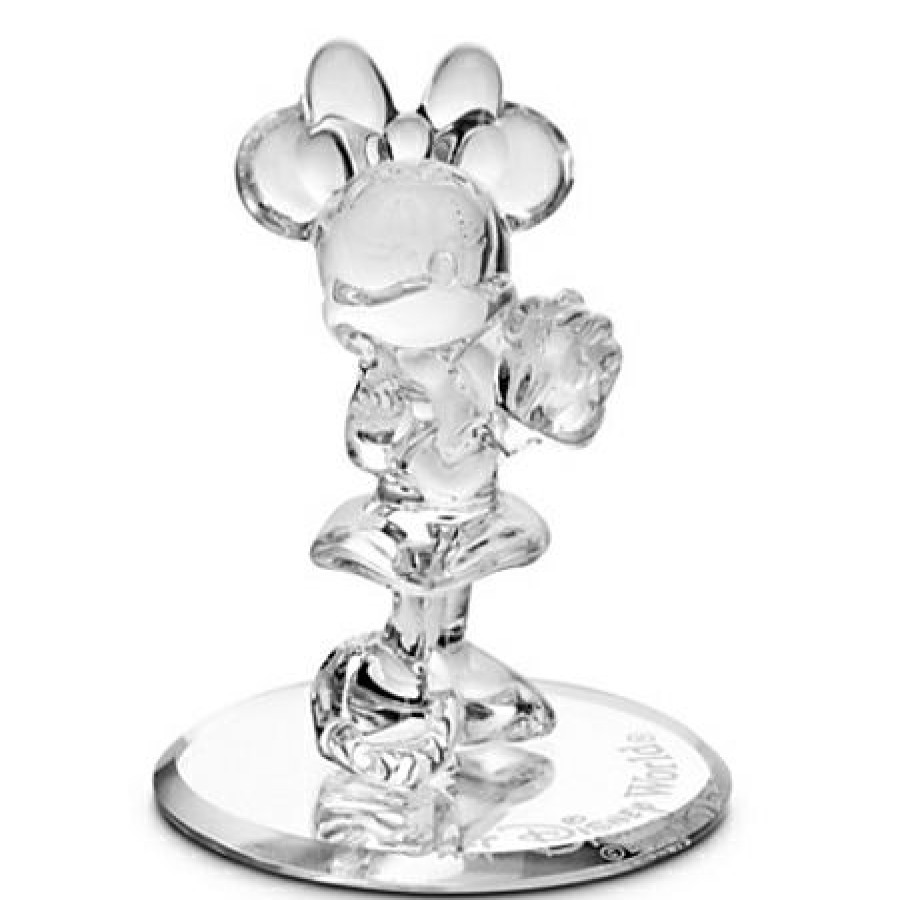 Figures And Collectibles Disney | Gift Selection Disney Arribas Glass Figurine Minnie Mouse