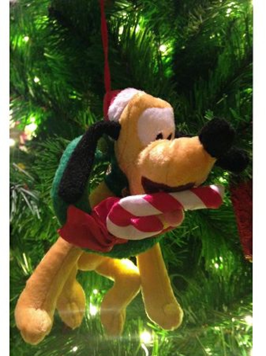 Christmas Ornaments Disney | Online Discount Disney Christmas Ornament Santa Pluto Plush 5 Inch