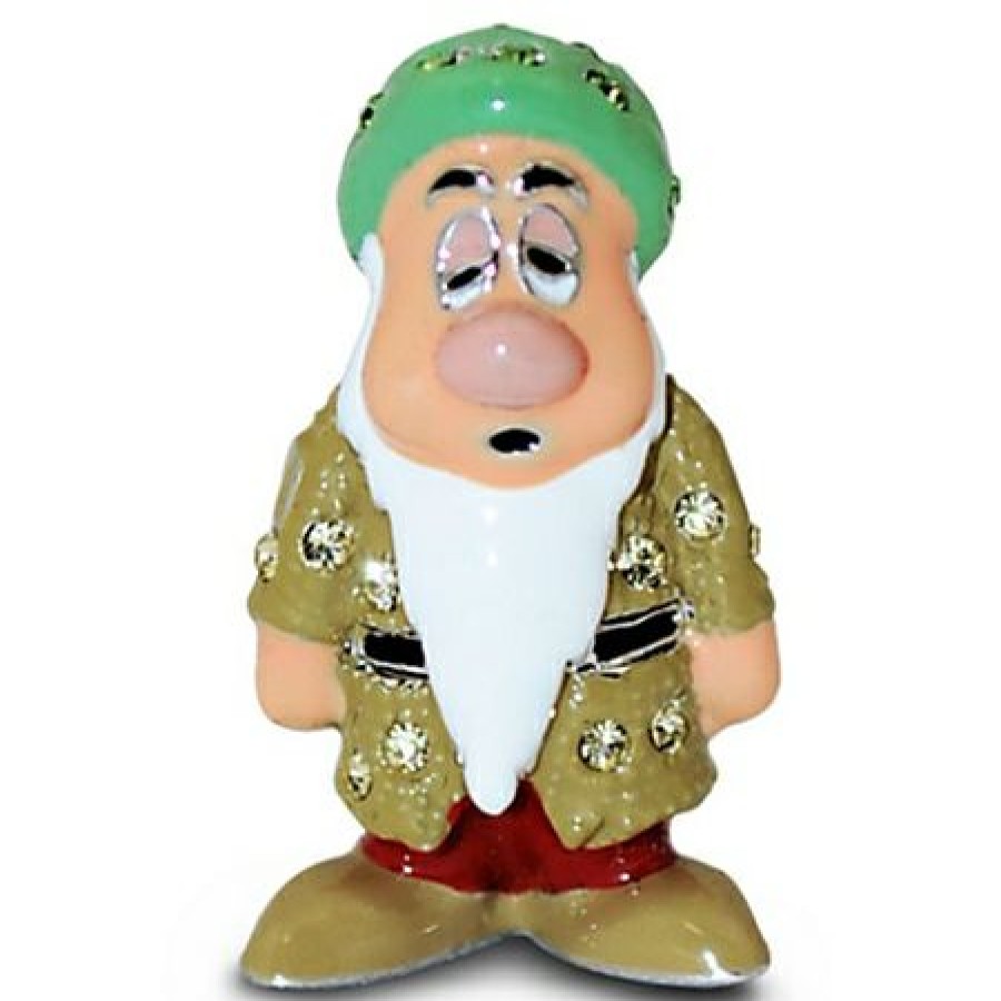 Figures And Collectibles Disney | Discount Disney Arribas Figurine Sleepy Dwarf Jeweled Mini