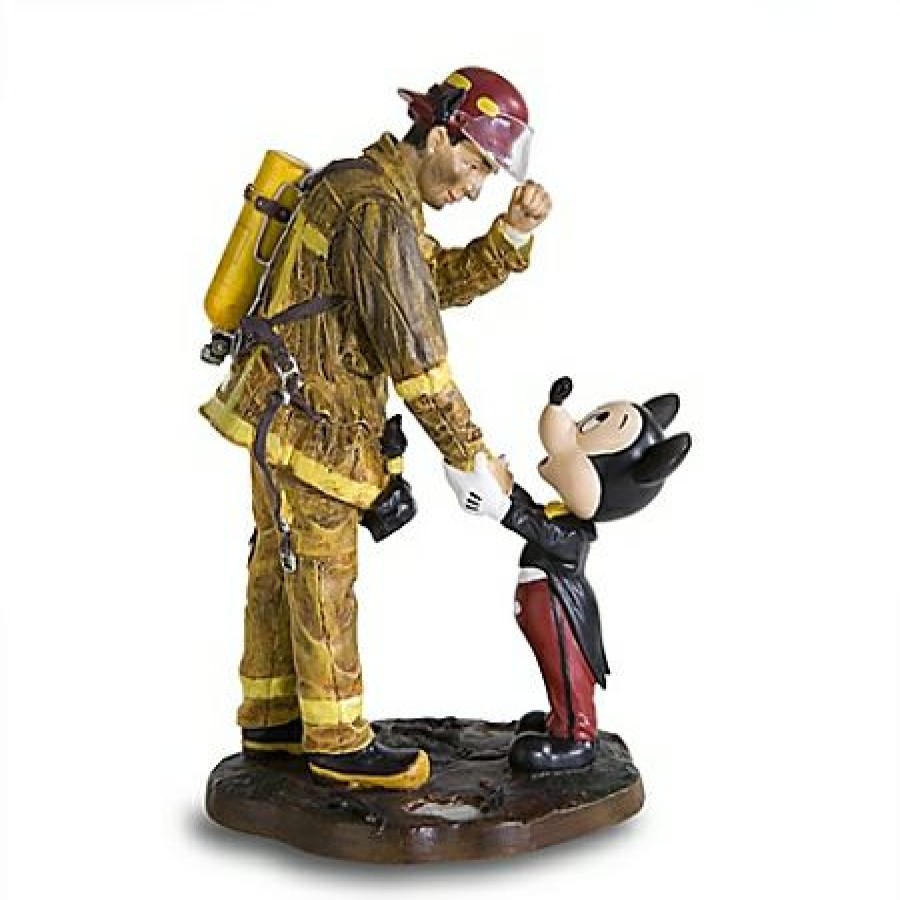 Figures And Collectibles Disney | Quality Guarantee Disney Mickey Mouse Figurine Fireman And Mickey Mouse