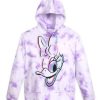 Apparel Disney | Gift Selection Disney Pullover Hoodie For Women Daisy Duck Tie Dye