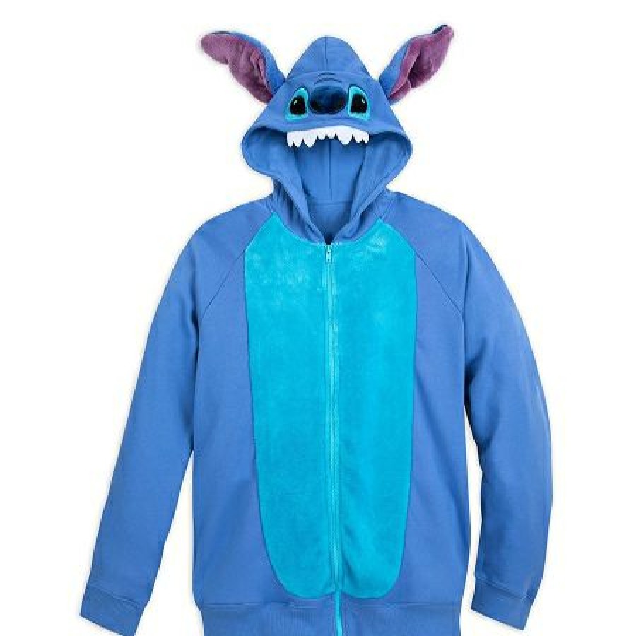 Apparel Disney | Quality Guarantee Disney Zip Hoodie For Adults Stitch Costume Hoodie