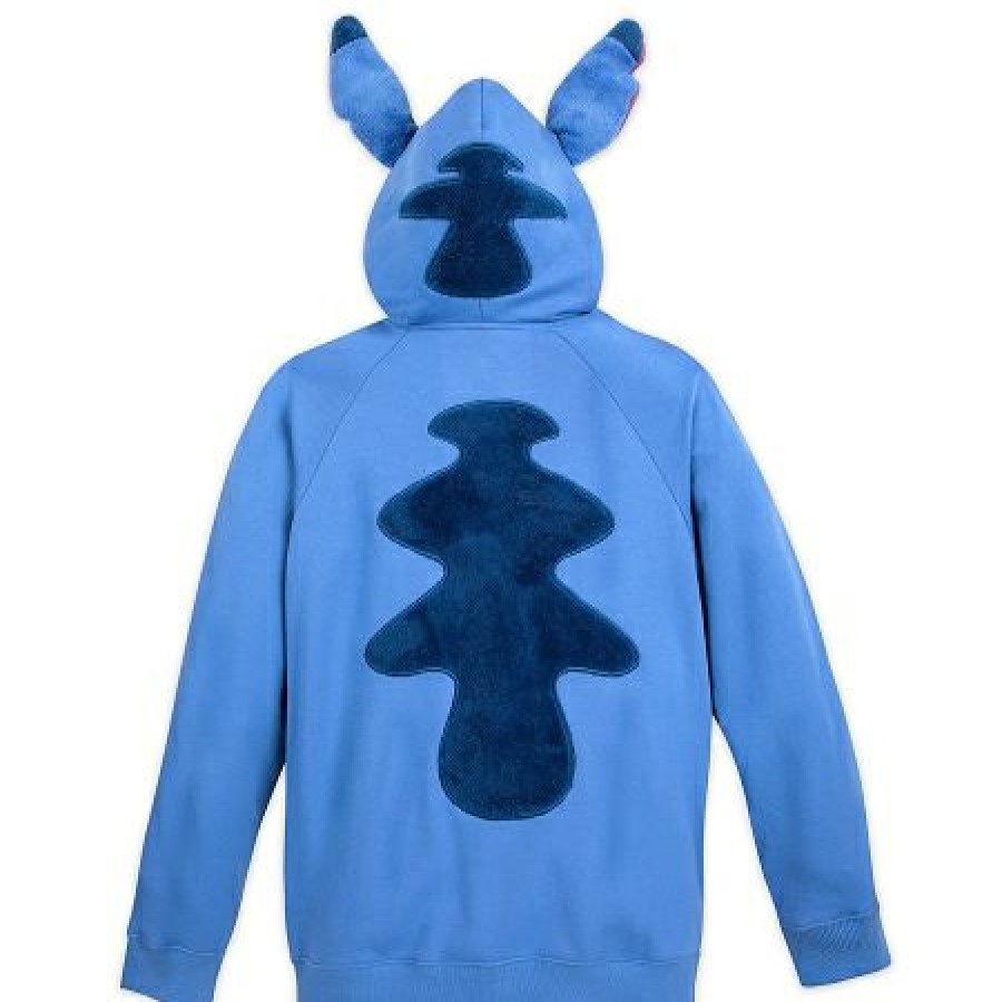 Apparel Disney | Quality Guarantee Disney Zip Hoodie For Adults Stitch Costume Hoodie