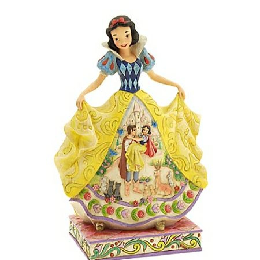 Figures And Collectibles Disney | Discount Disney Jim Shore Figurine Fairytale Endings For The Fairest Of Them All Snow White