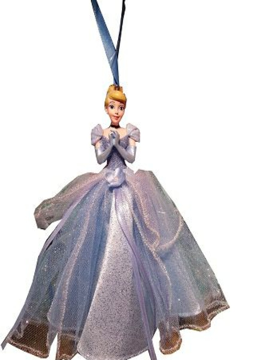 Christmas Ornaments Disney | Clearance Sale Disney Christmas Ornament Princess Cinderella Tulle Gown