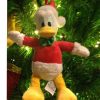 Christmas Ornaments Disney | Unique Disney Christmas Ornament Santa Donald Duck Plush 5 Inch