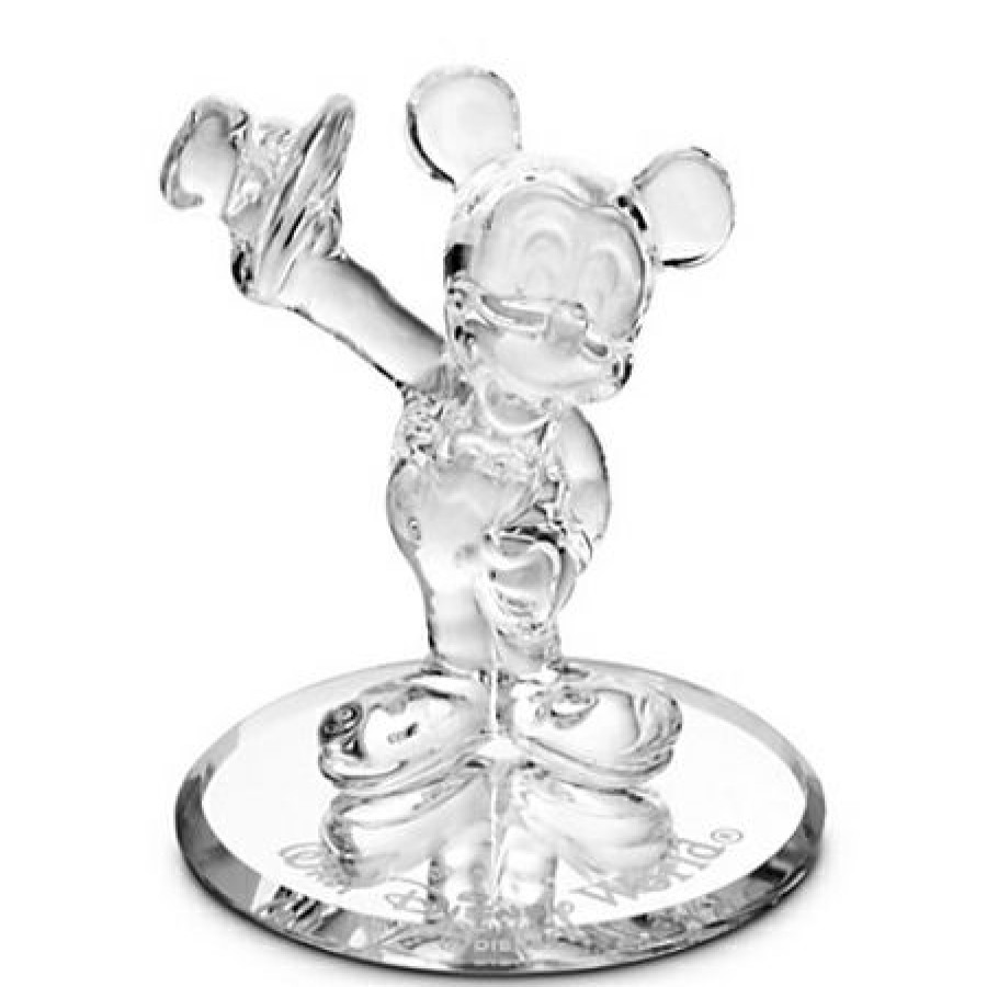 Figures And Collectibles Disney | Top Sellers Disney Arribas Glass Figurine Tuxedo Mickey Mouse