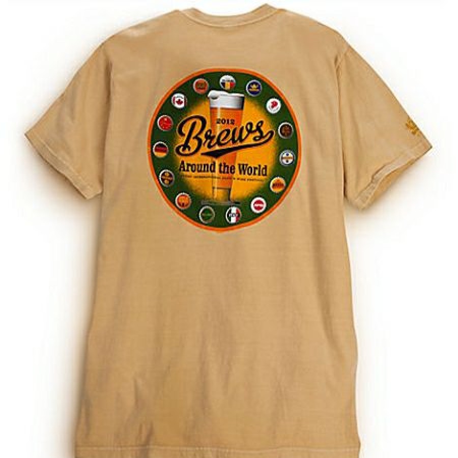 Apparel Disney | Online Discount Disney Mens Shirt 2012 Food & Wine Festival Brews Around The World