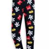 Apparel Disney | Top Selling Disney Leggings For Women Mickey Mouse Body Parts Black