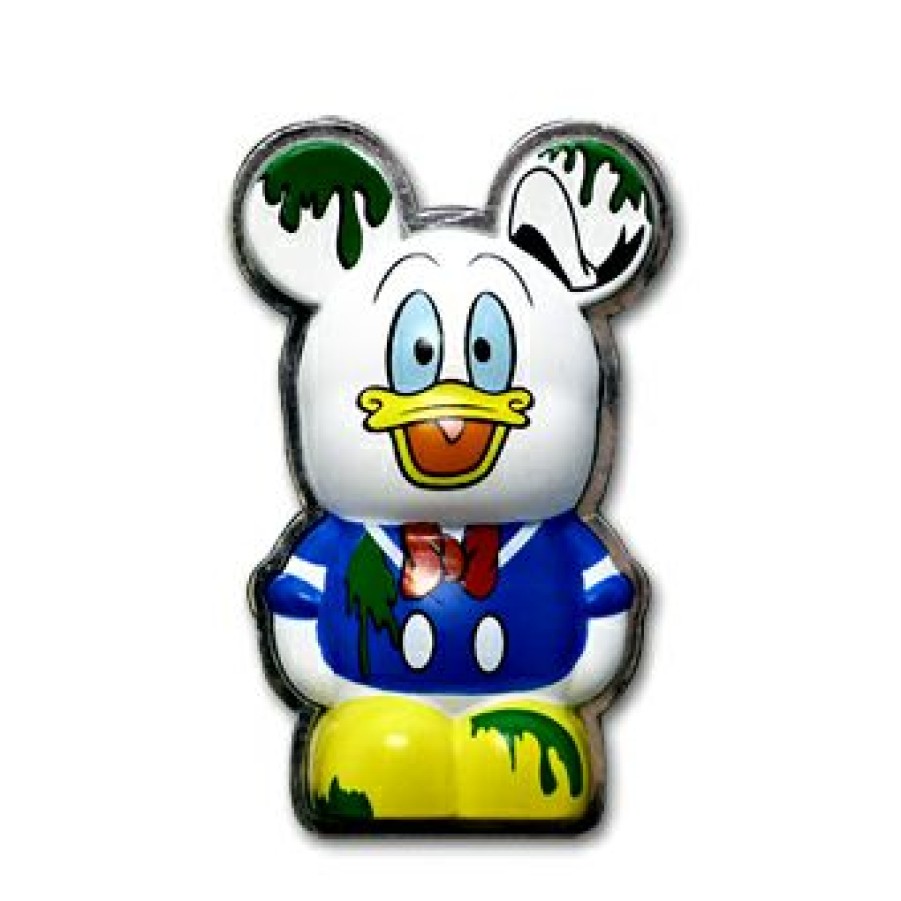 Figures And Collectibles Disney | Clearance Sale Disney Vinylmation 3D Pin Wet Paint Donald Duck