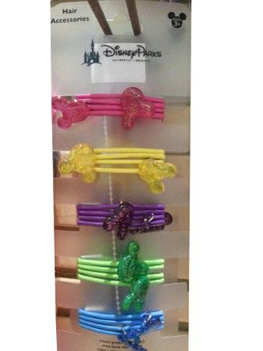 Apparel Disney | Classical Disney Hair Accessory Mickey Mouse Icon Hair Ties Set Of 5