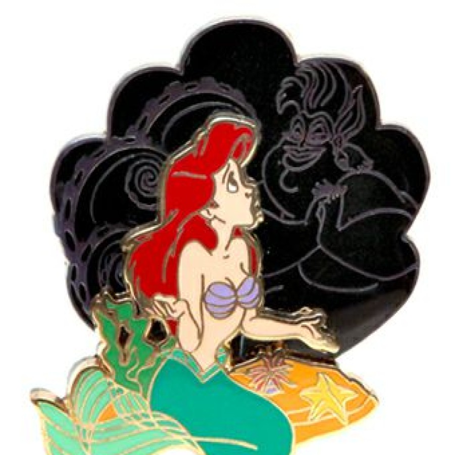 Figures And Collectibles Disney | Store Disney Ursula Pin Valiant Villain Series Limited Edition