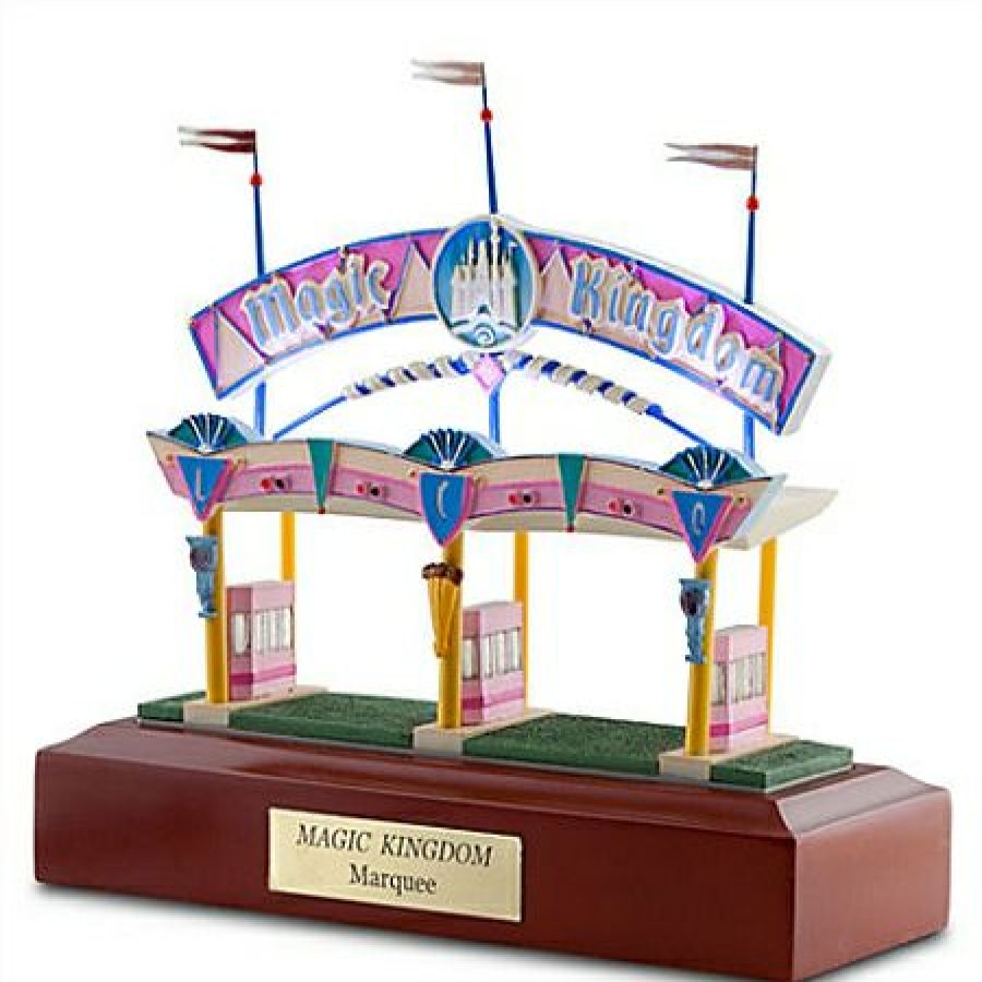 Figures And Collectibles Disney | New Arrivals Disney World Figure Magic Kingdom Marquee Miniature By Olszewski