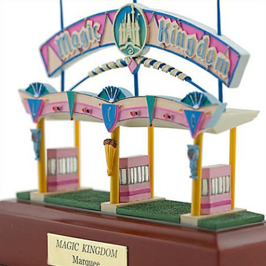 Figures And Collectibles Disney | New Arrivals Disney World Figure Magic Kingdom Marquee Miniature By Olszewski