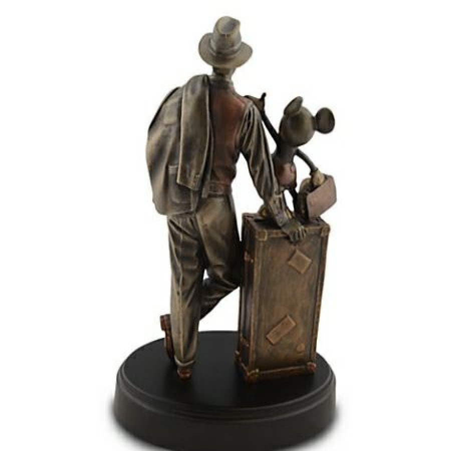 Figures And Collectibles Disney | Fire Sale Disney Bronze Replica Statue Walt And Mickey Mouse Storytellers