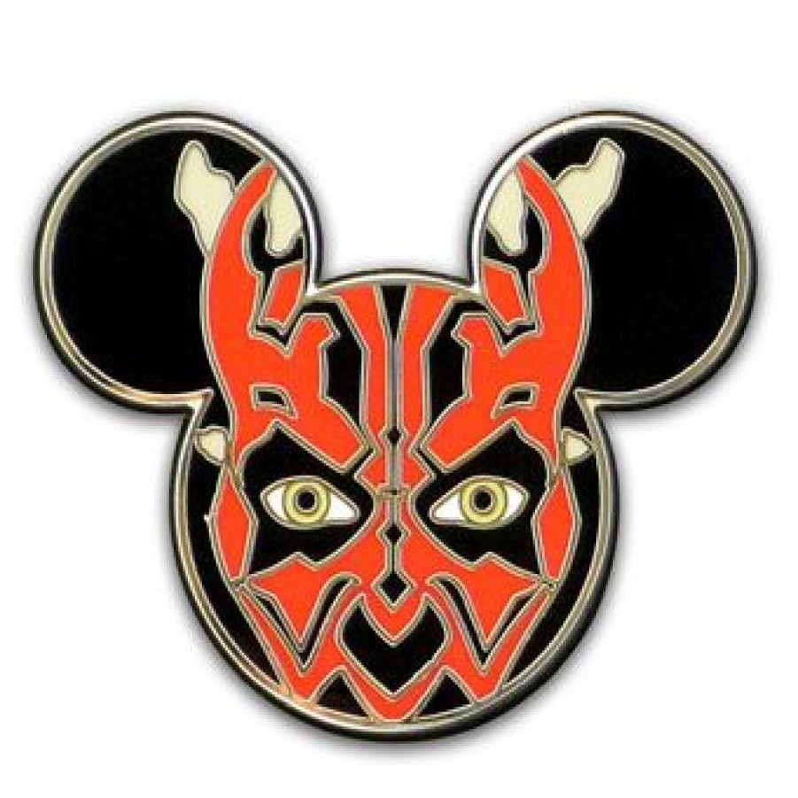 Figures And Collectibles Disney | Discount Store Disney Star Wars Pin Mickey Mouse Icon Darth Maul