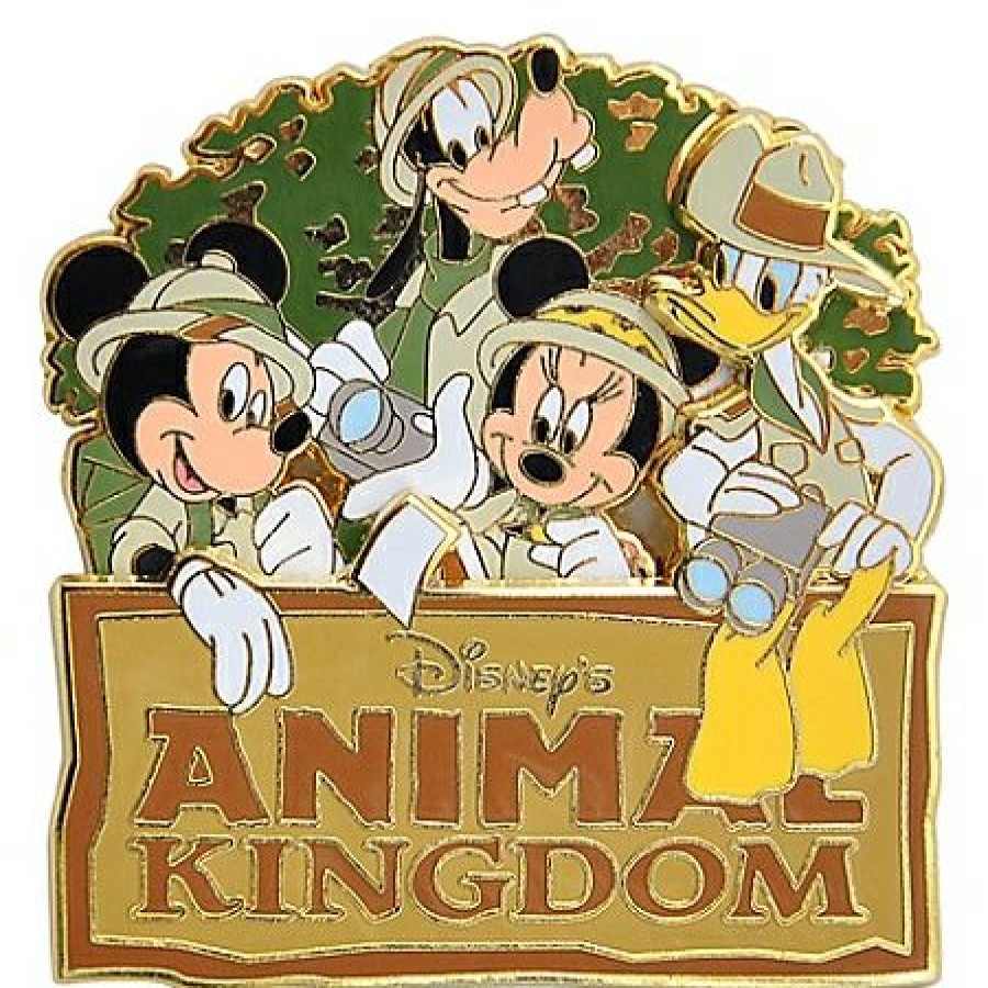 Figures And Collectibles Disney | Free Delivery Disney Animal Kingdom Pin Safari Fab 4