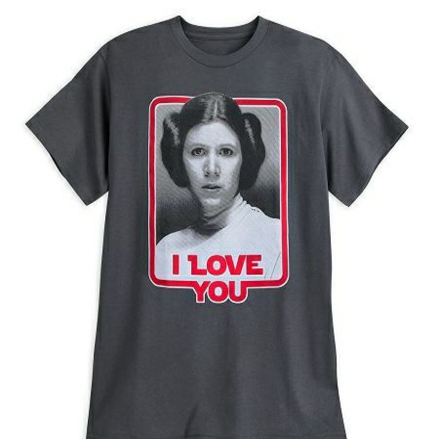 Apparel Disney | Gift Selection Disney Shirt For Women Princess Leia I Love You Couples