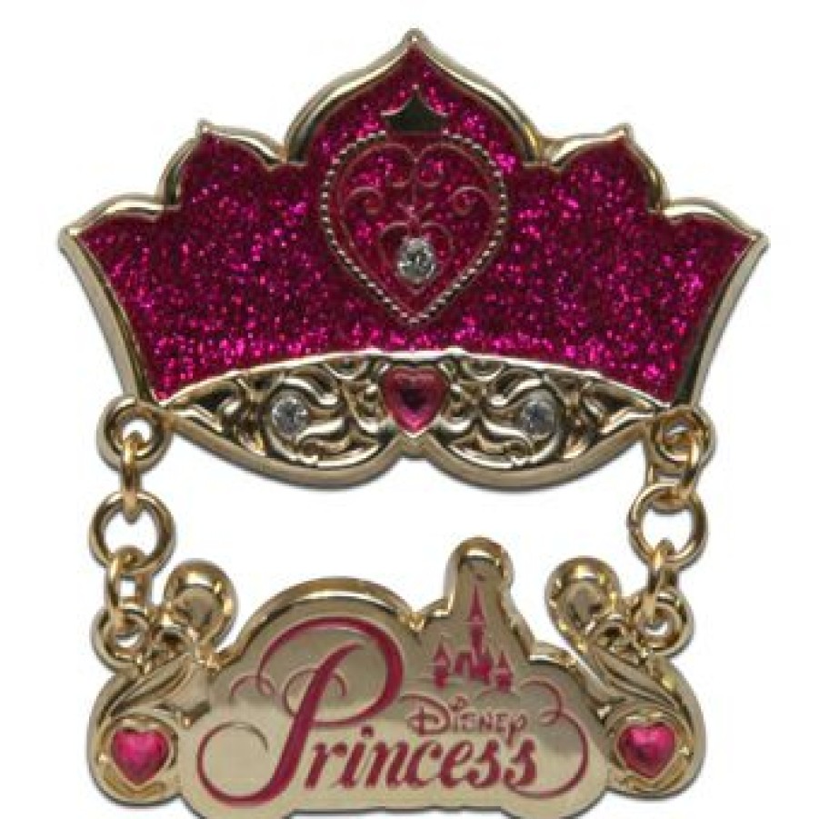 Figures And Collectibles Disney | Online Discount Disney Princess Pin Jeweled Crown