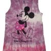 Apparel Disney | Store Disney Shirt For Women Mickey Mouse Tie Dye Tank Pink & Purple