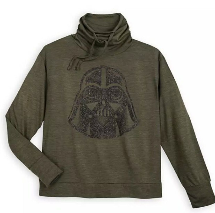 Apparel Disney | Fire Sale Disney Pullover For Women Darth Vader Cowl Neck Star Wars