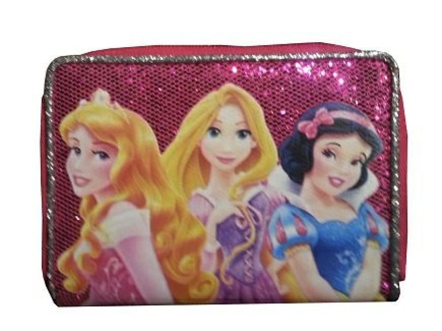 Apparel Disney | Popular Disney Wallet Princess Glitter Pink