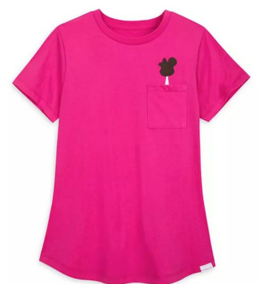 Apparel Disney | Store Disney T-Shirt For Women Mickey Mouse Ice Cream Bar Pink