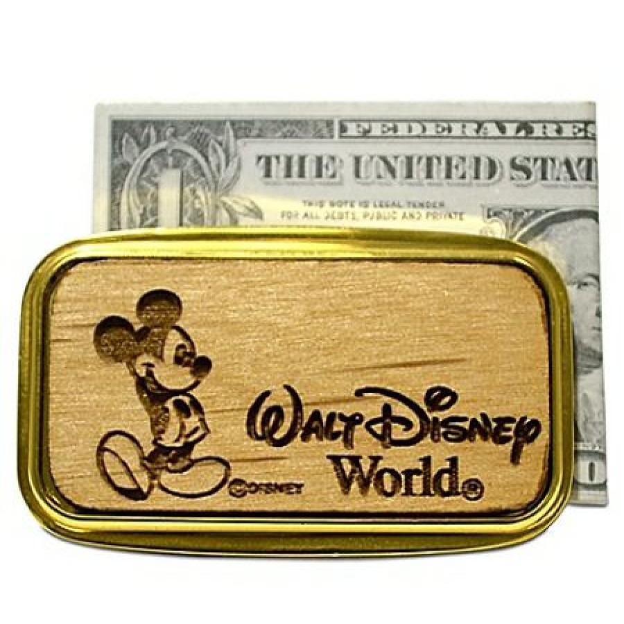 Apparel Disney | Top Selling Disney Arribas Money Clip Mickey Mouse