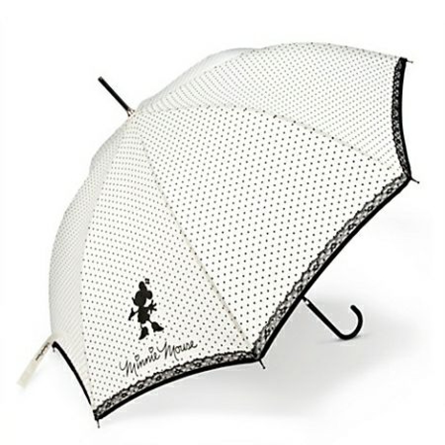 Apparel Disney | Latest Fashion Disney Umbrella Minnie Mouse Umbrella Silhouette White