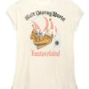 Apparel Disney | Fire Sale Disney T-Shirt For Women Fantasyland Flight White