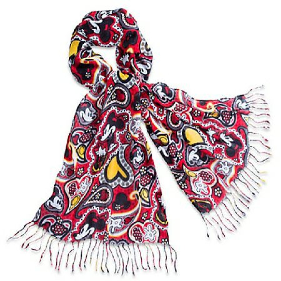 Apparel Disney | Gift Selection Disney Scarf Minnie Mouse Paisley