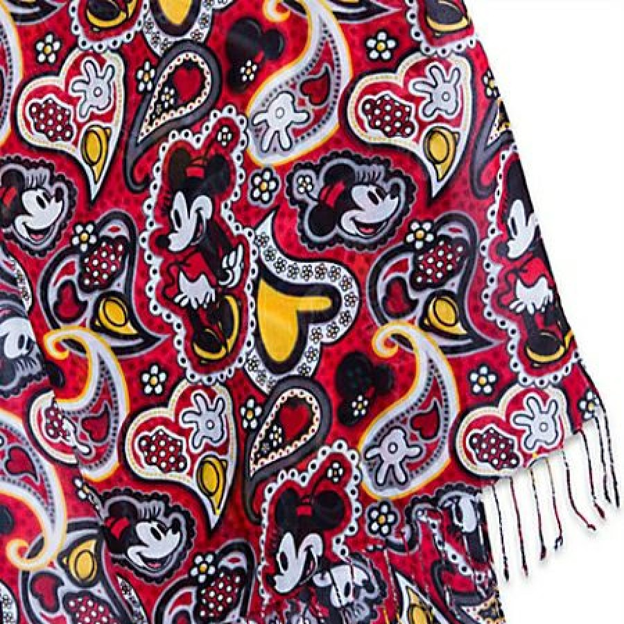 Apparel Disney | Gift Selection Disney Scarf Minnie Mouse Paisley